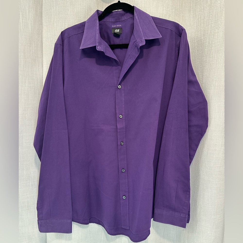 Purple Long Sleeve Shirt